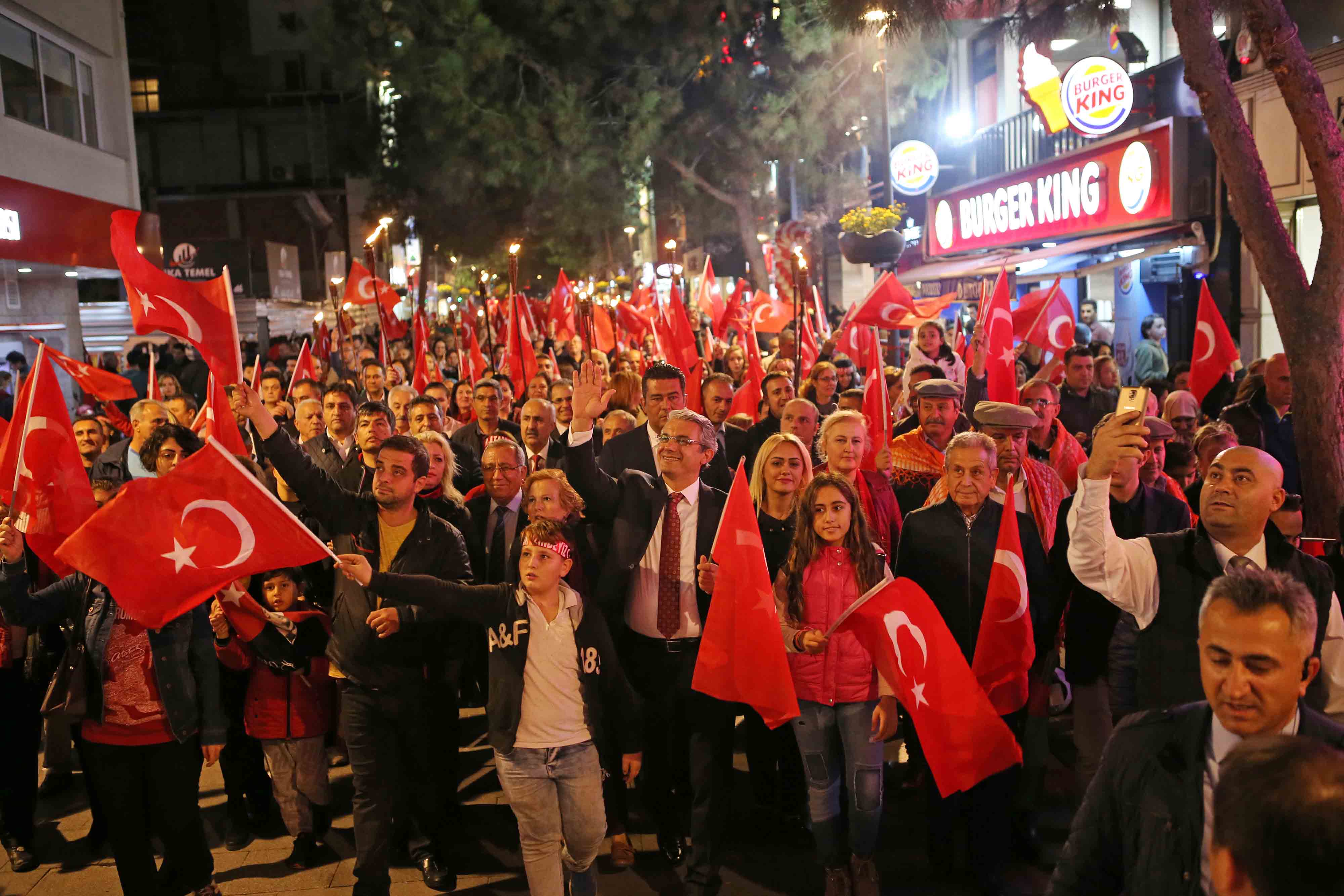 Cumhuriyet’e muhteşem kutlama