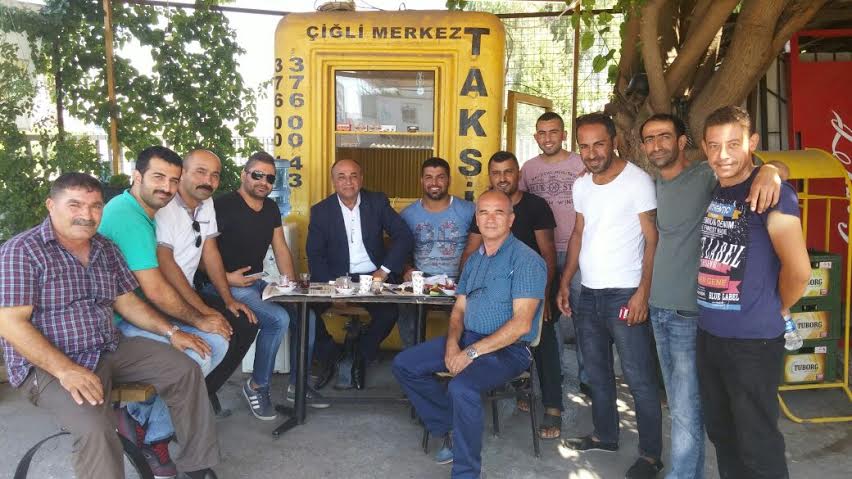 Başkan Hasan Arslan'dan Taksicilere Ziyaret