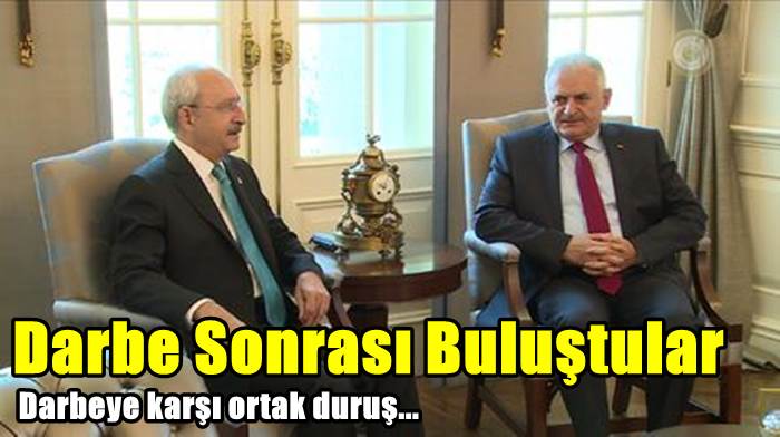 Başbakan Yıldırım ve Kılıçdaroğlu'ndan ortak açıklama
