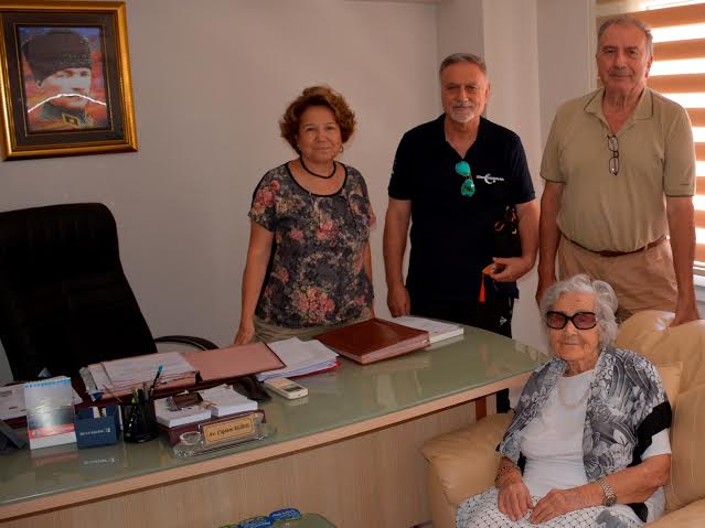Dikili'de duygulandıran buluşma