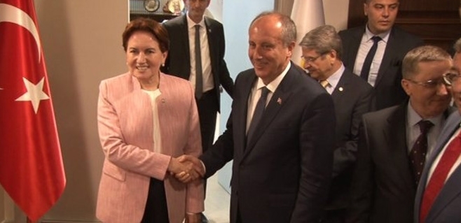 Sonar anketine göre İnce ve Akşener'in toplam oyu, Erdoğan'ın ilk turdaki oyunu geçiyor