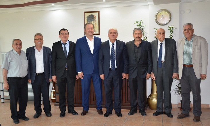 Bucalı Başkanlardan Mutlu’ya Tebrik Ziyareti….