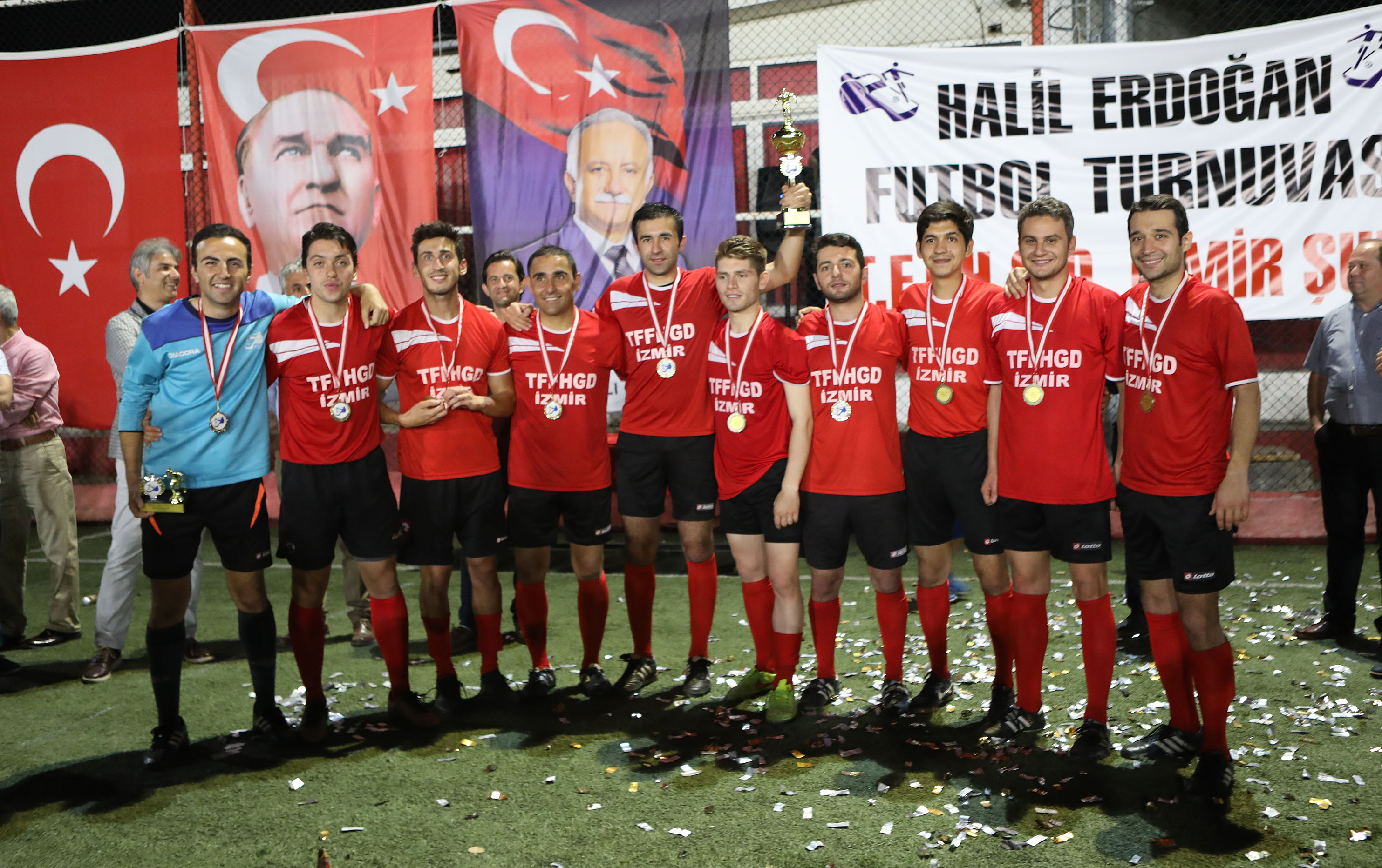 HAKEMLER BAYRAKLI’DA YARIŞTI