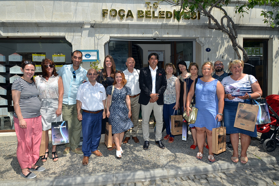 YABANCI ÜLKE ÖĞRETMENLERİ FOÇA’DA