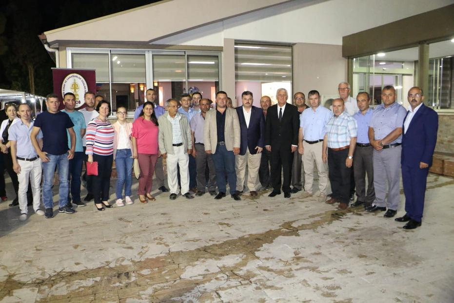 ESNAF TEMSİLCİLERİ BERGAMA'DA İFTARDA BULUŞTU