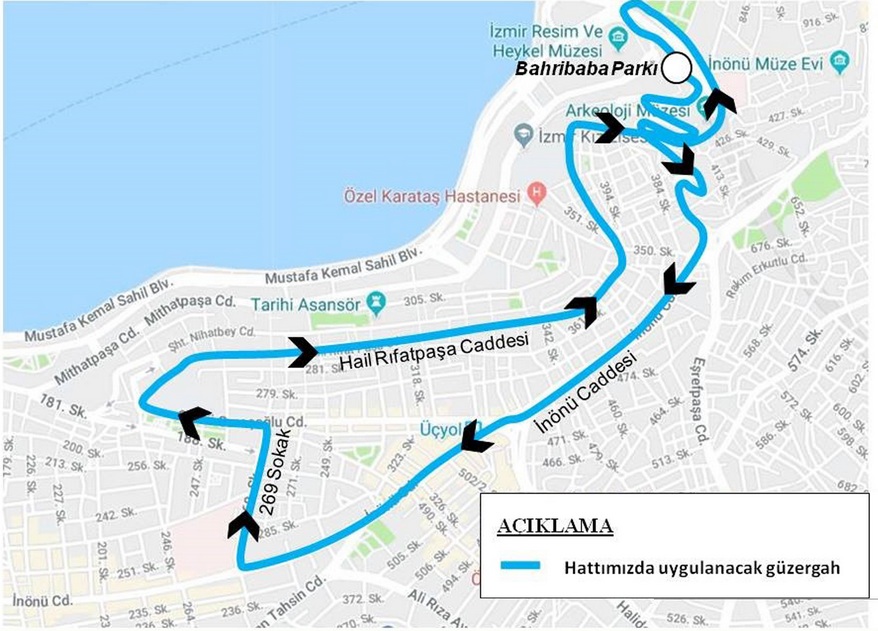 Halil Rıfat Paşa otobüslerinin güzergahında değişiklik