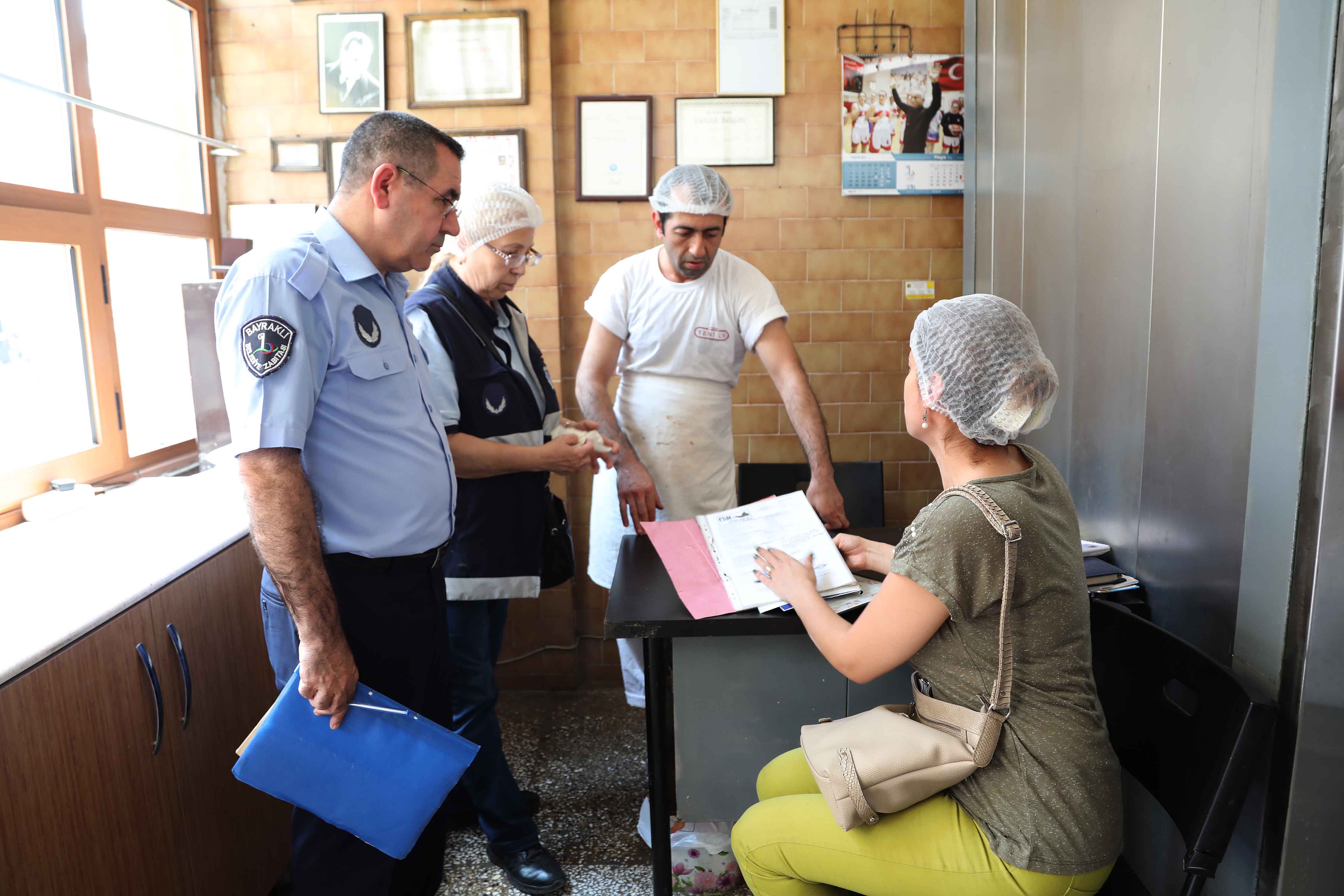 Bayraklı'da fırınlara sıkı denetim