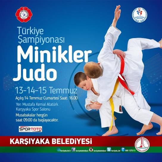 Minikler Judoda Büyük Heyecan