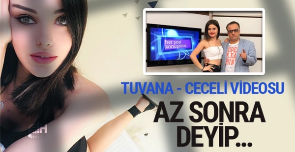 Tuvana Türkay Mustafa Ceceli video görüntüleri TVEM'de rezilliği
