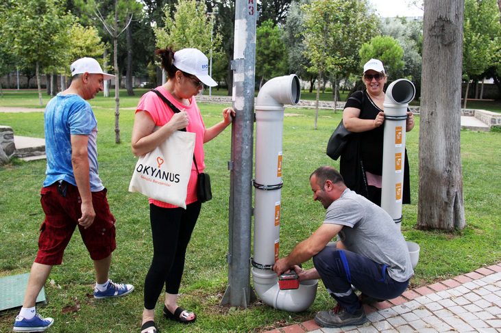 Buca’nın Can Dostlarına Yepyeni Mama Kapları