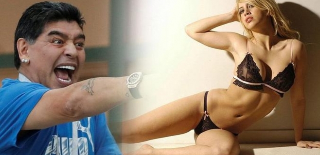 Büyük seks skandalı: Diego Armando Maradona ve Wanda Nara!
