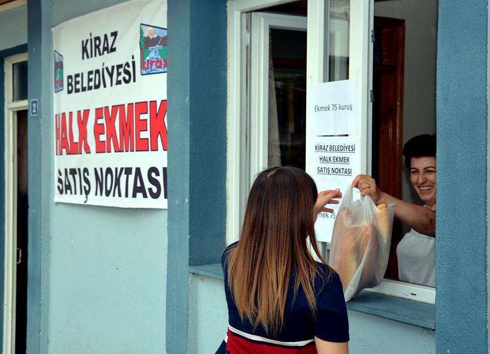 Kiraz’da Ekmek 75 Kuruş