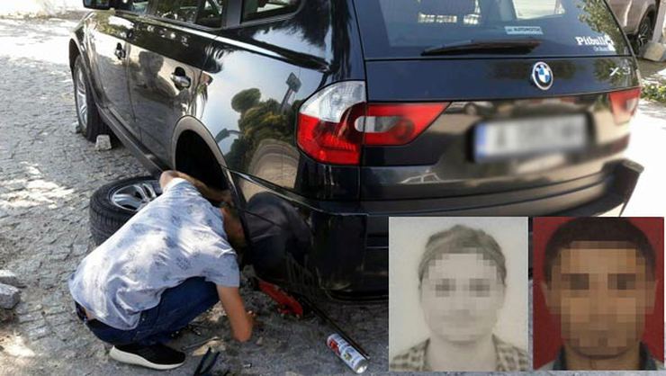 Araçlarına zarar verdikleri gurbetçileri dolandıran çift yakalandı