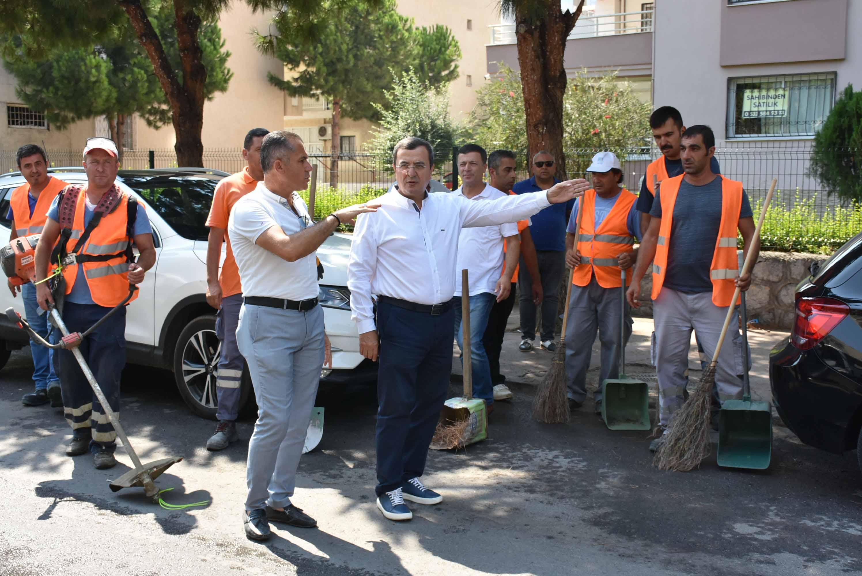 Narlıdere Belediyesinden Bayram öncesi seferberliği