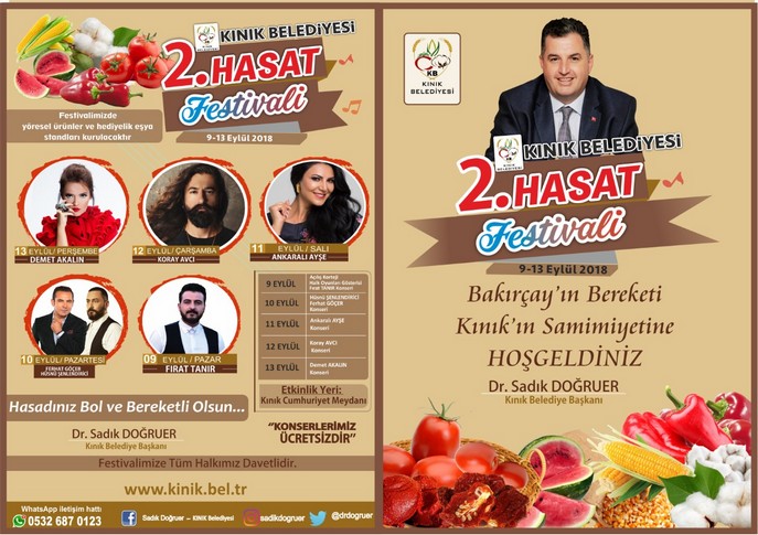 DOĞRUER “TÜM İZMİR HASAT ŞENLİĞİMİZE DAVETLİDİR”