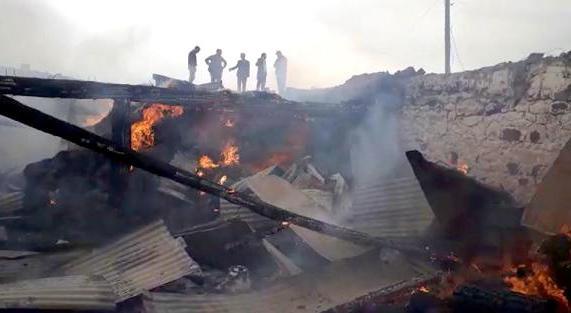 Ardahan’da büyük yangının nedeni araştırılıyor