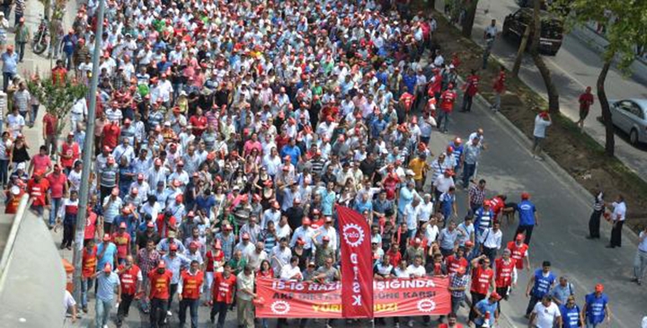 İşçiler de mitinge katılacak
