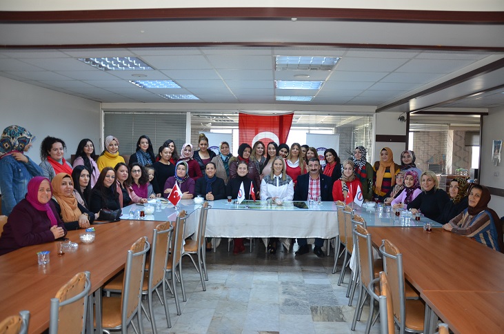 Bölünmez Çankırı, Konak’ta kadınlarla buluştu