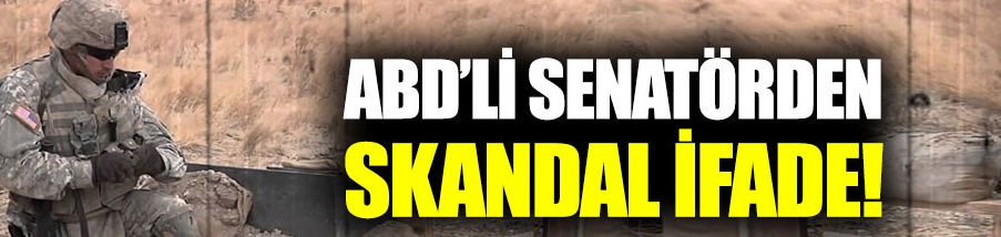 Cumhuriyetçi senatörden tepki çeken ifade