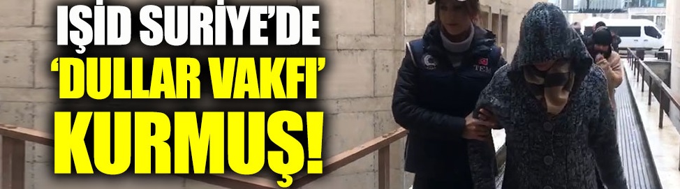 IŞİD, Suriye'de ‘Dullar vakfı’ kurmuş