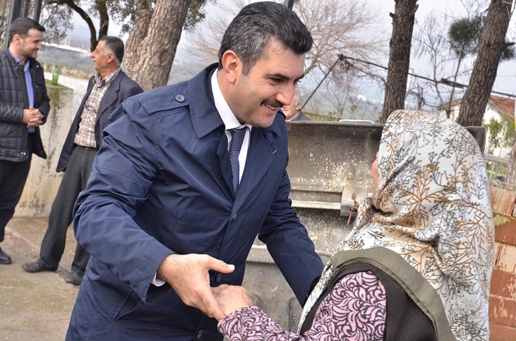 UĞURLU, EV ZİYARETLERİNİ SÜRDÜRÜYOR