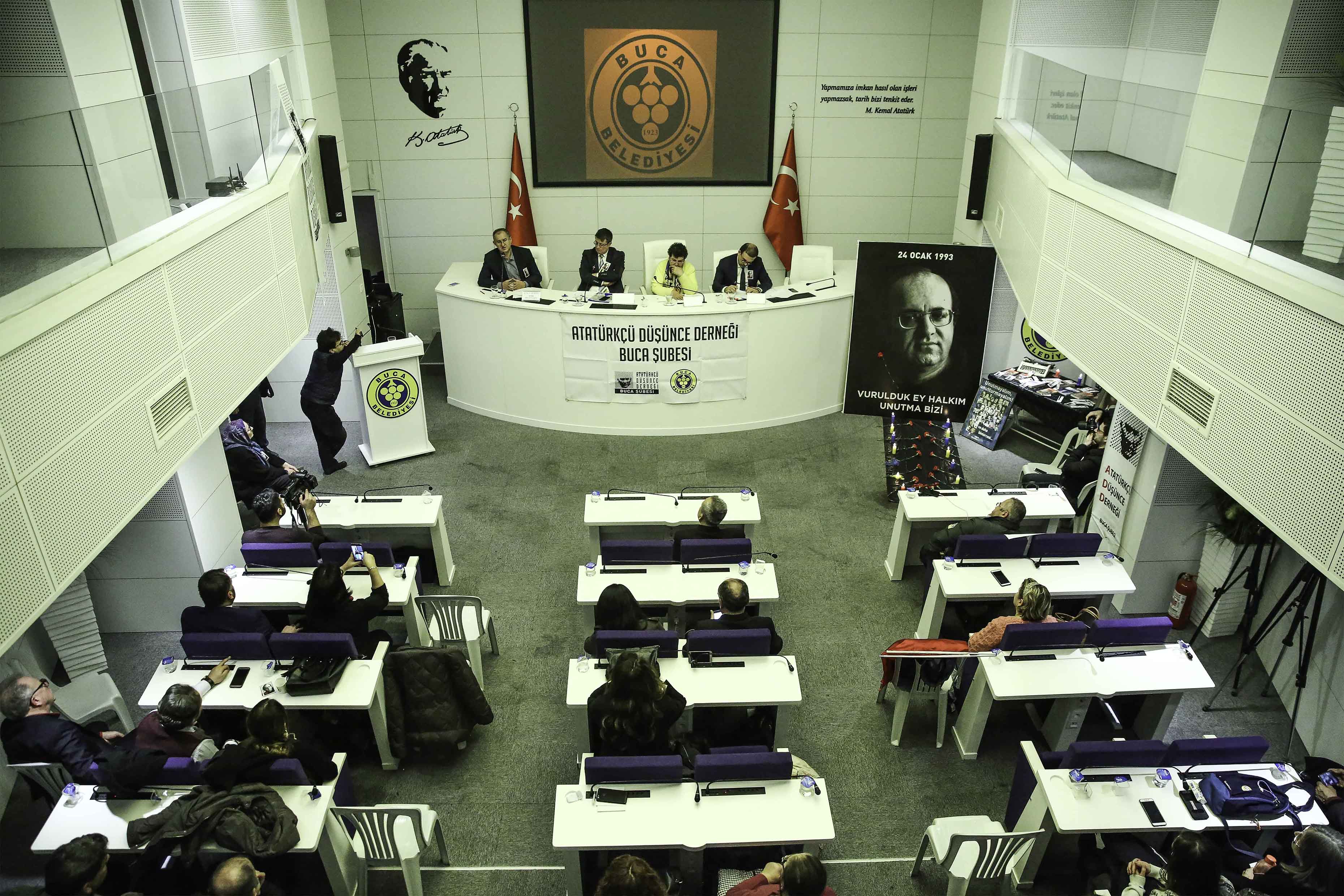 UĞUR MUMCU BUCA’DA ANILDI