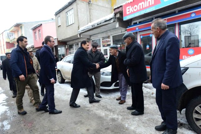 Vali Masatlı, Hanak İlçesini Ziyaret Etti