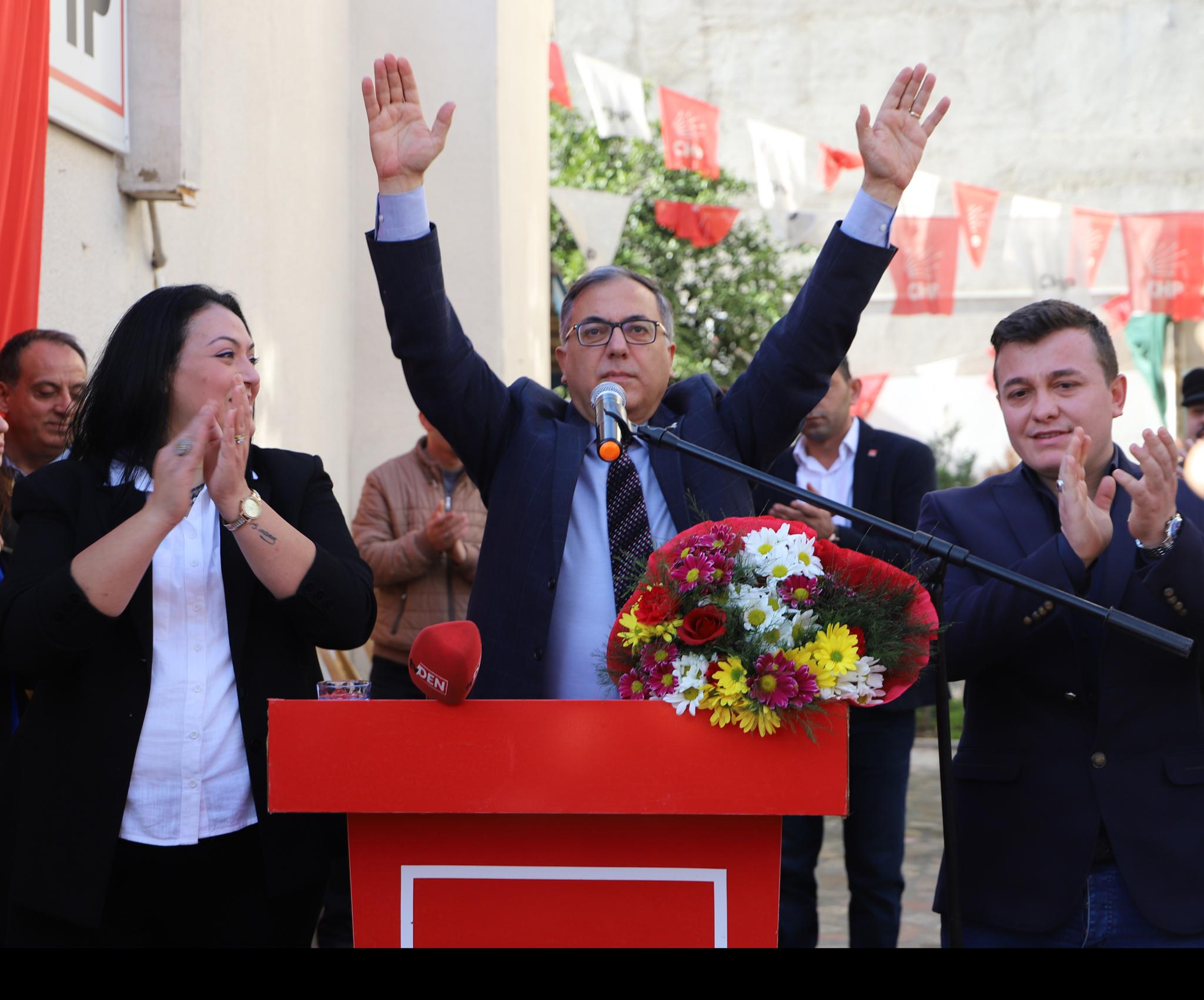Başkan Sesli'den coşkulu adaylık konuşması