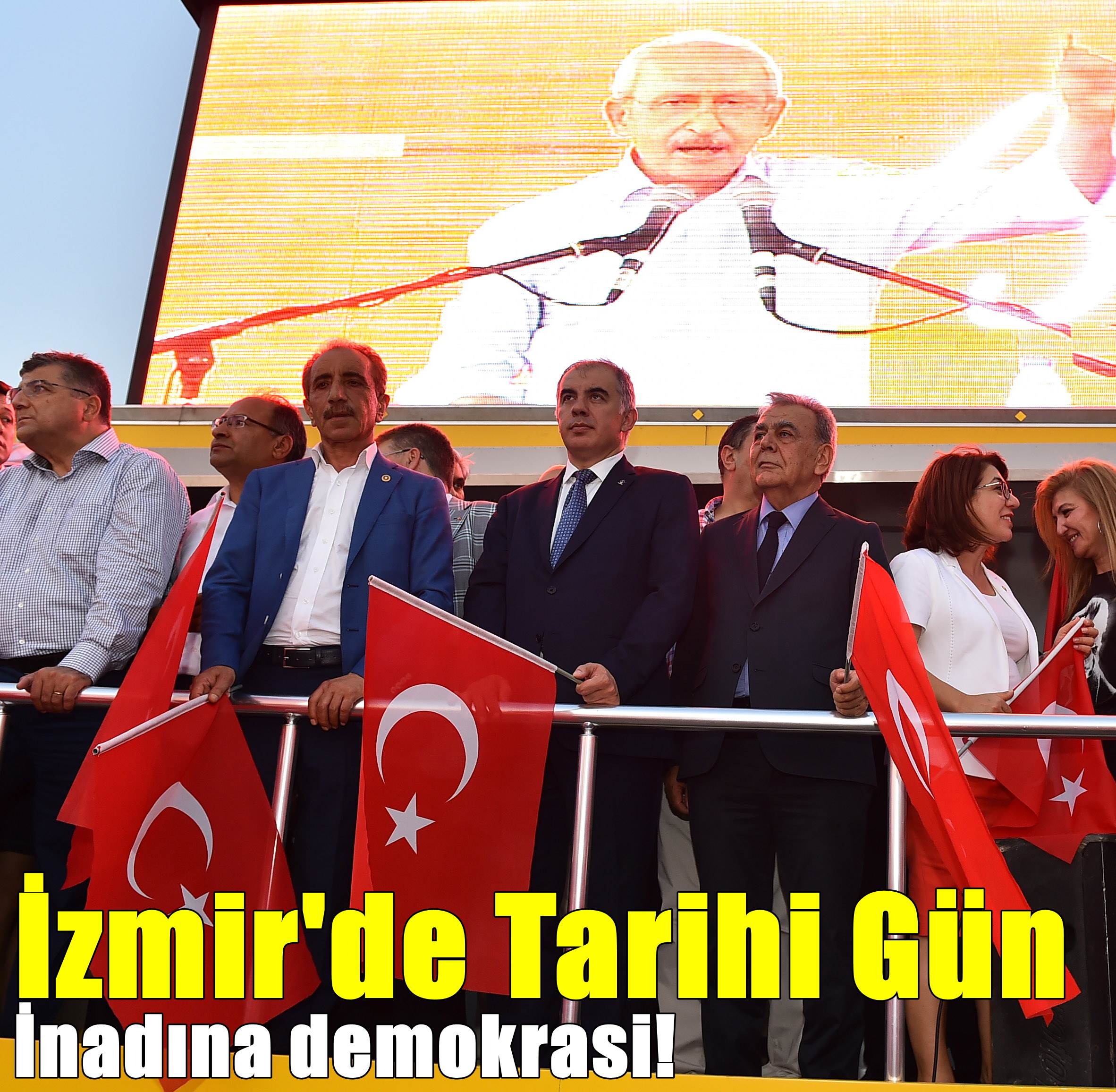 İzmir'de tarihi gün