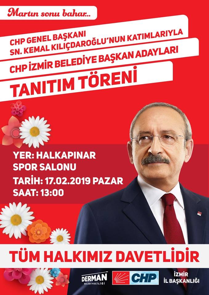 Kılıçdaroğlu, Pazar günü İzmir'de adayları tanıtacak