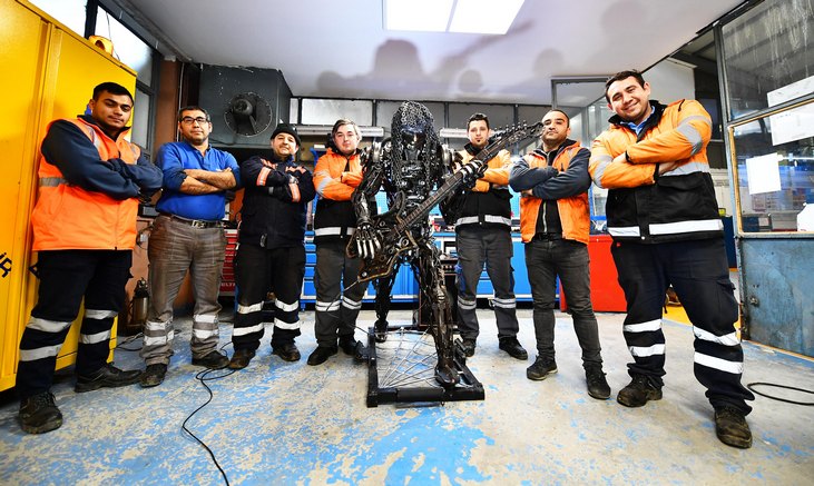 Hurdadan sanat çıktı