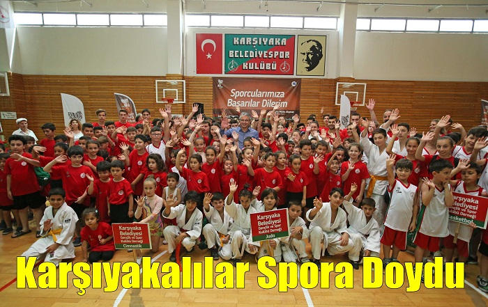 rnKarşıyakalılar Spora Doydu