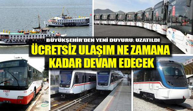 Ücretsiz Ulaşım Ne Zamana Kadar Devam Edecek