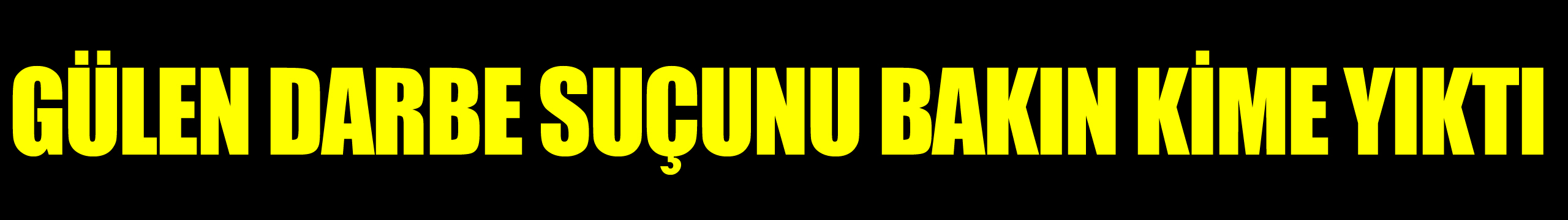 Gülen darbe girişimi suçunu askere yıktı