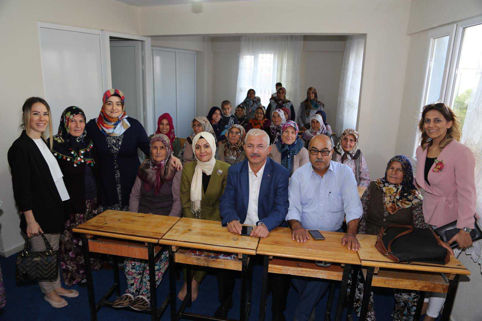 BAŞKAN GÖRMEZ’DEN KURS ZİYARETİ
