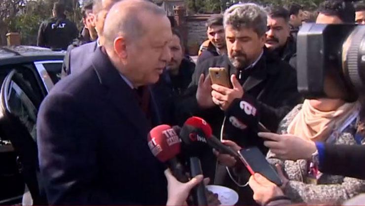 Cumhurbaşkanı Erdoğan'a İstanbul'da sürpriz doğum günü