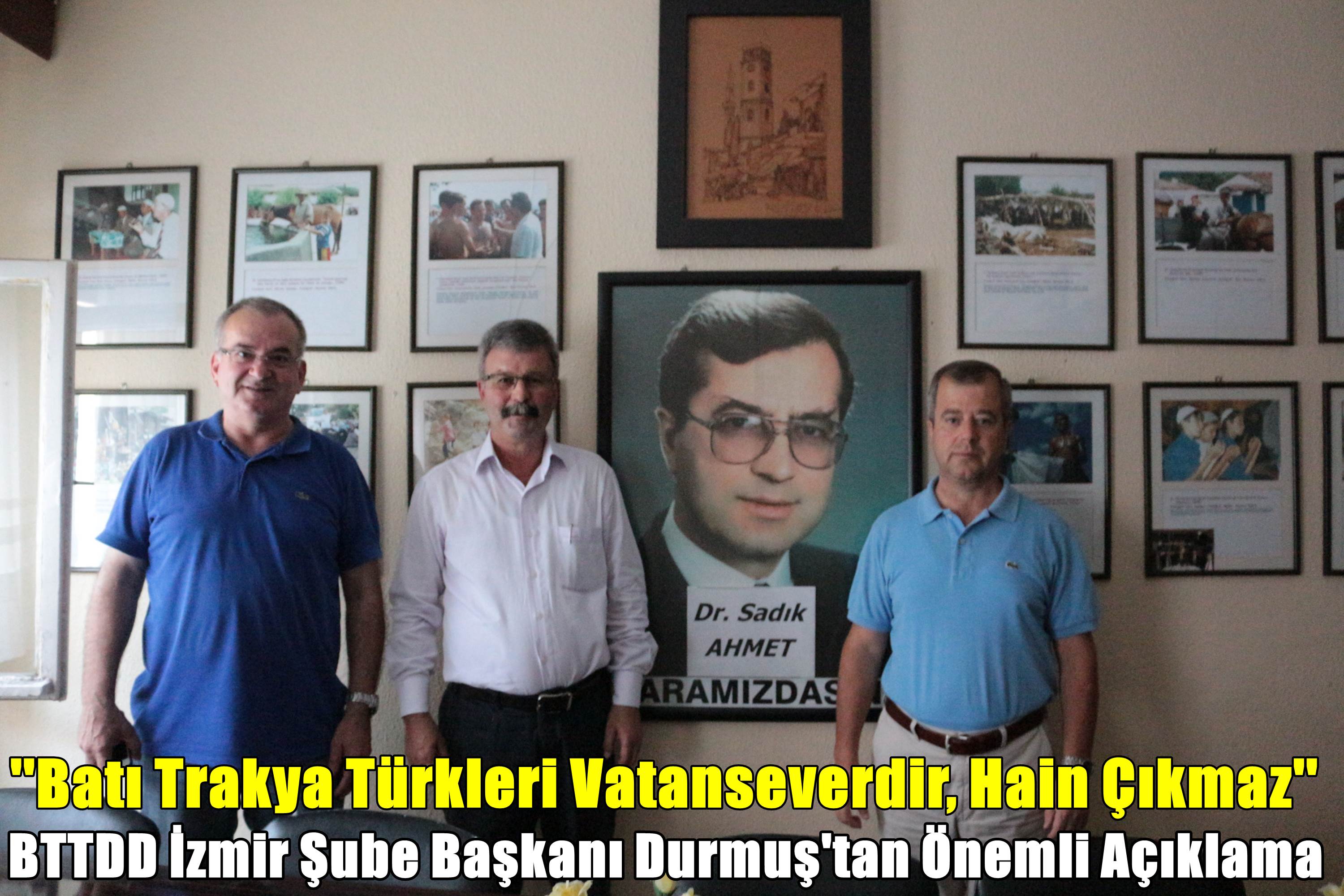 ''Batı Trakya Türkleri Vatanseverdir''