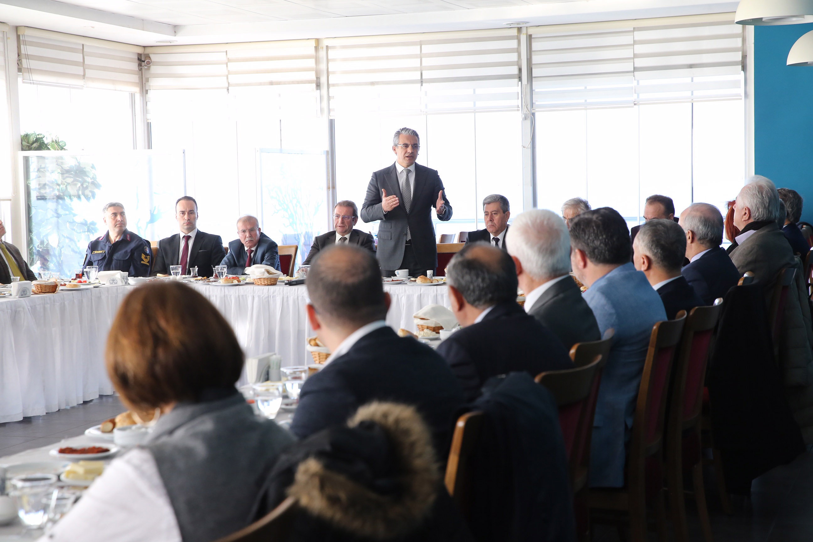 Başkan Akpınar ‘İlçe Protokolü’ ile Kahvaltıda Buluştu