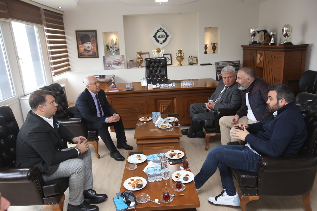 Başkan Selvitopu’ndan Altay’a ziyaret