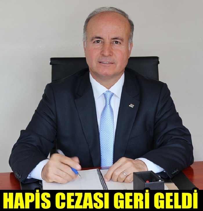 rnKARŞILIKSIZ ÇEKLERE HAPİS CEZASI GER