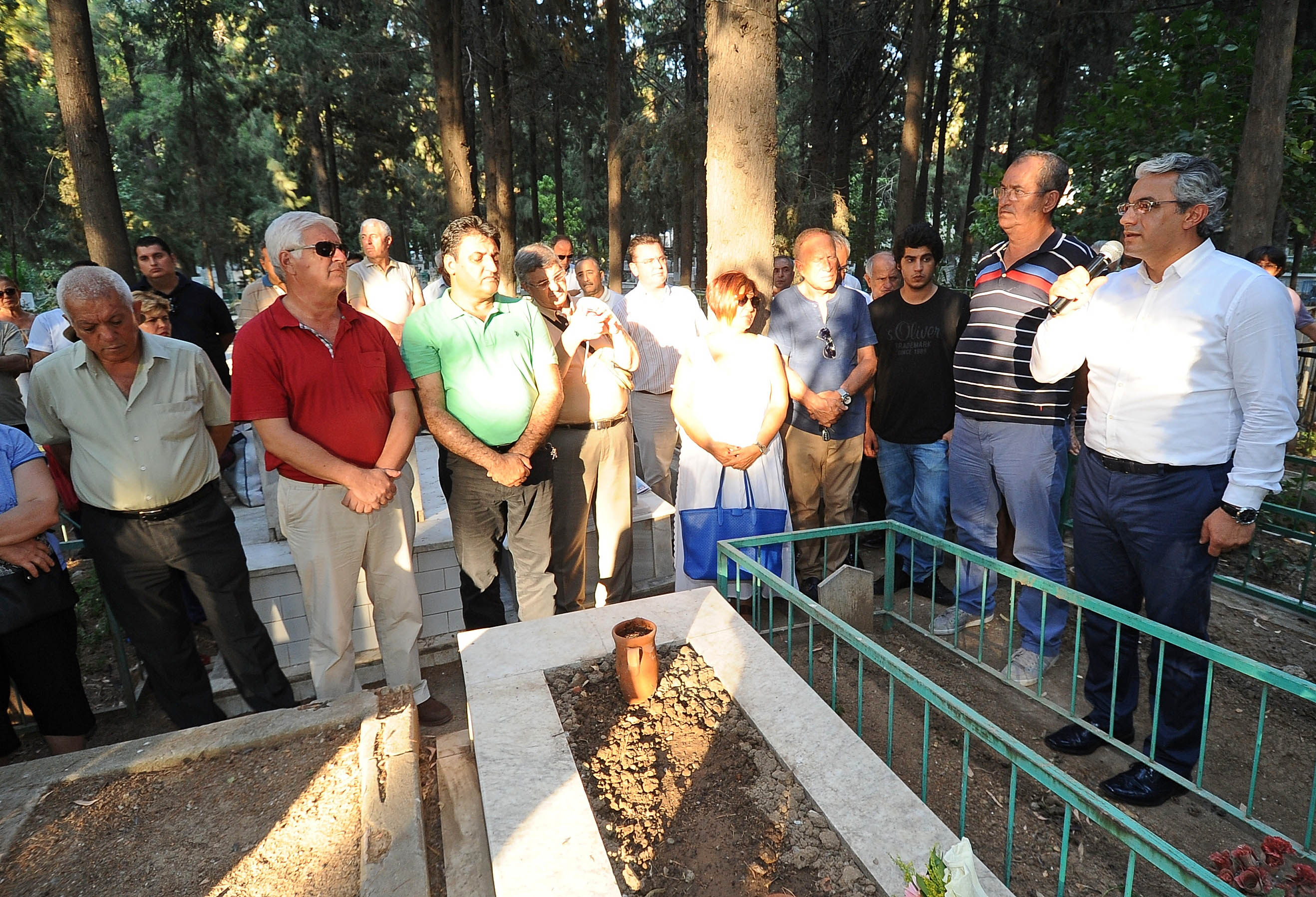 Tarık Dursun K mezarı başında anıldı