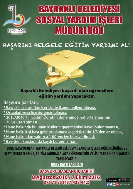 Başarını belgele eğitim desteğini al!