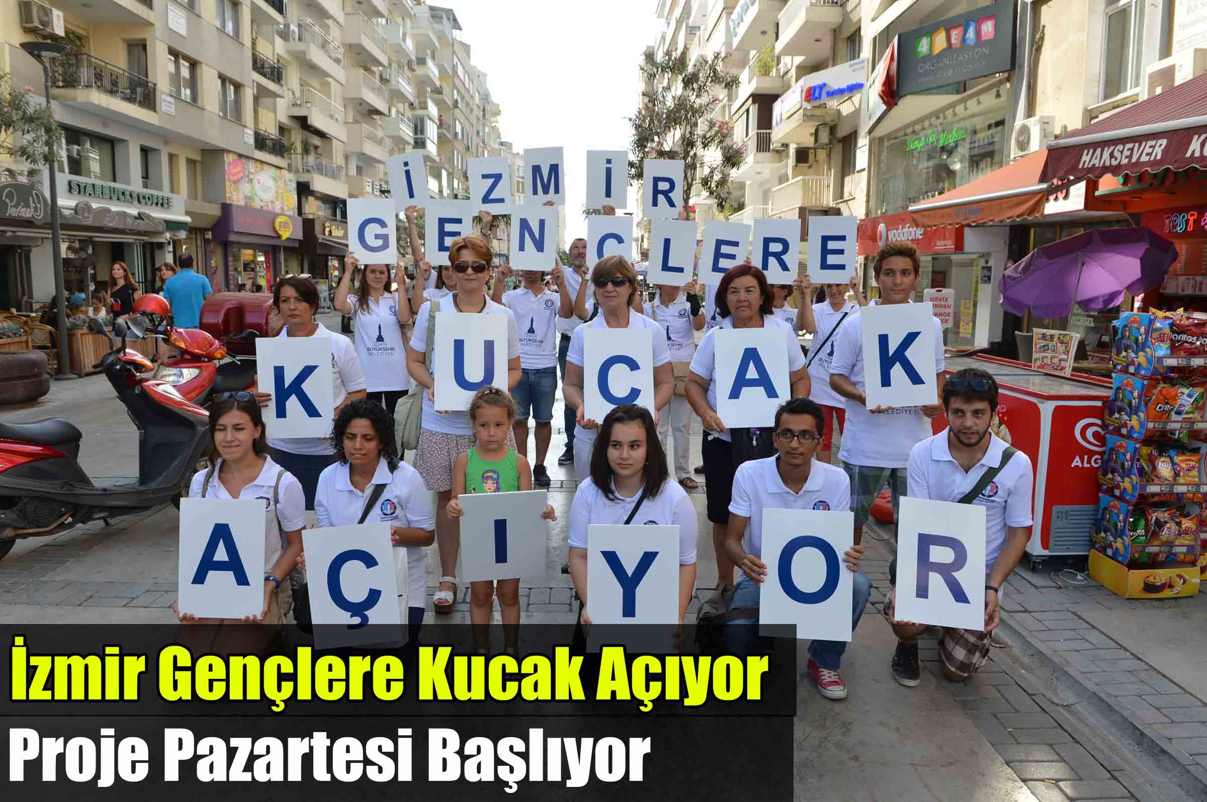 İzmir gençlere kucak açıyor