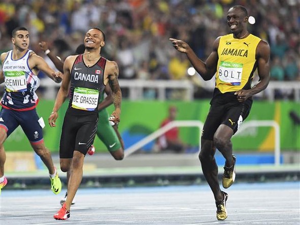Bolt bunu da yaptı