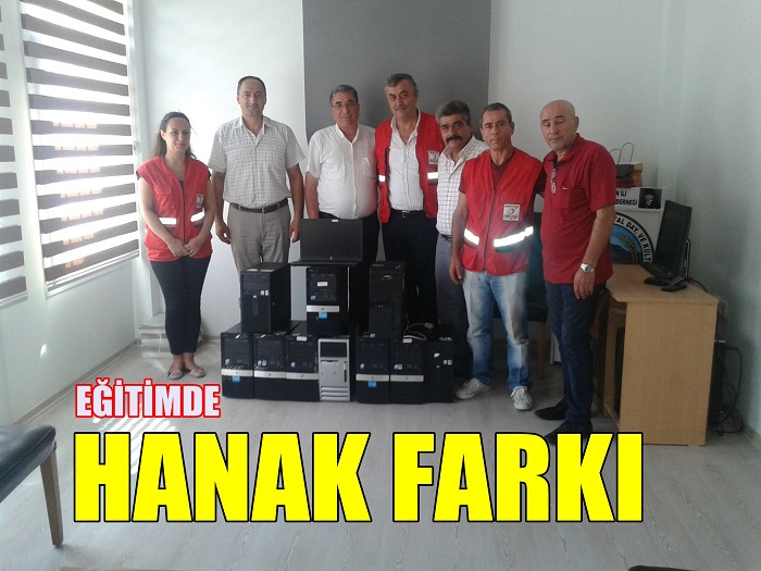 Hanaklılar Derneği’nin Eğitim Kampanyasına Kızılay’dan Destek