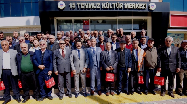 Başkan Uğurlu, STK temsilcileri ve muhtarlarla bir araya geldi