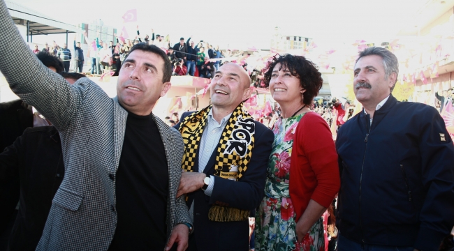 BAYRAKLI’DA DEV YÜRÜYÜŞ