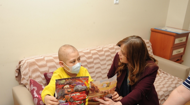 Fatma Çalkaya’dan anlamlı çağrı “Hasta Çocuklar için destek istedi