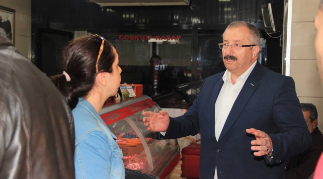 YILMAZ; ESNAFIN İŞİ DE AŞI DA BÜYÜYECEK