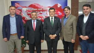 Ardahan Esnaf ve Sanatkarlar Odaları Birliği'nden Başkan Demir'e Ziyaret